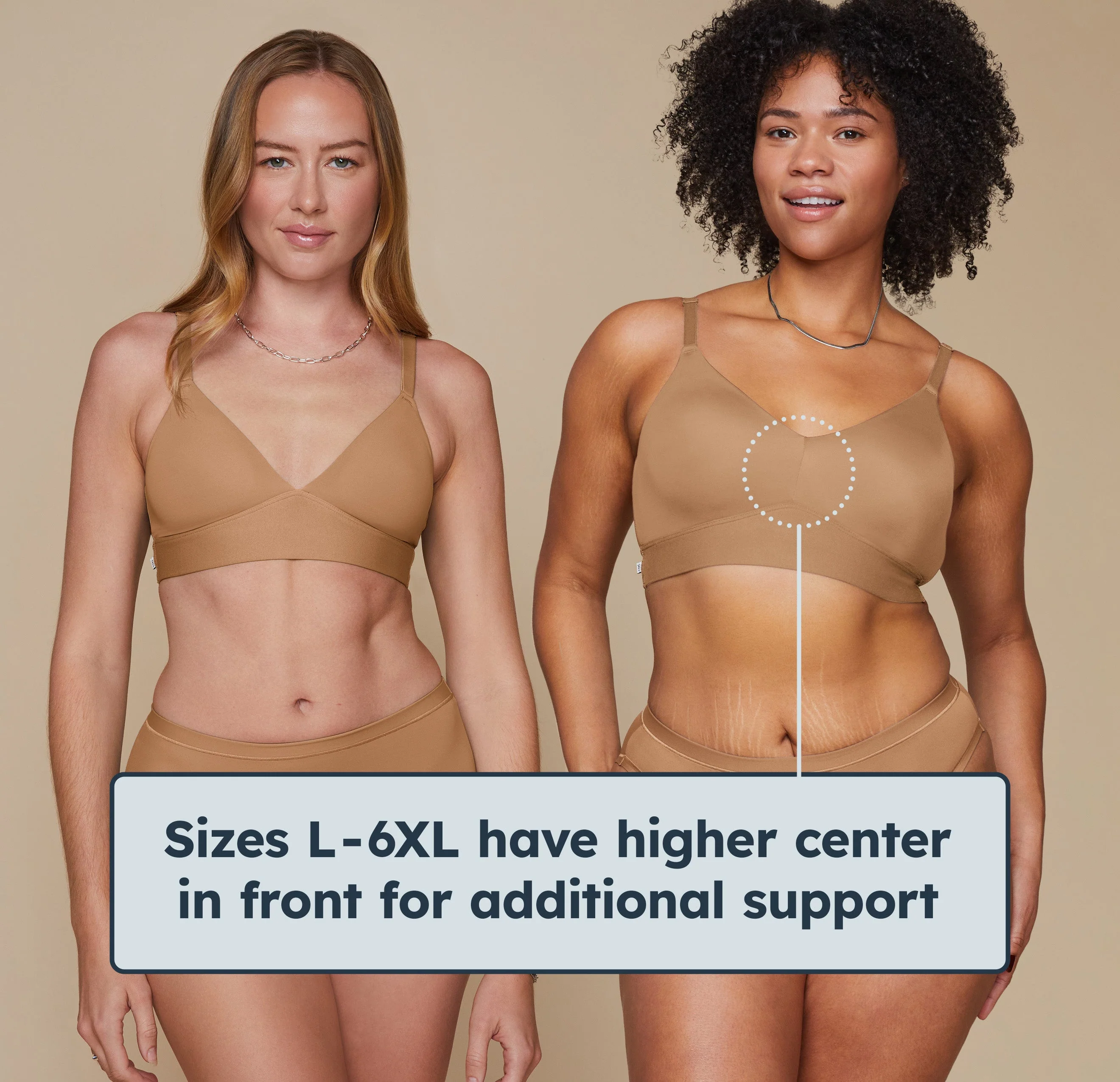 Bliss Triangle Bralette - Rose - Image 8