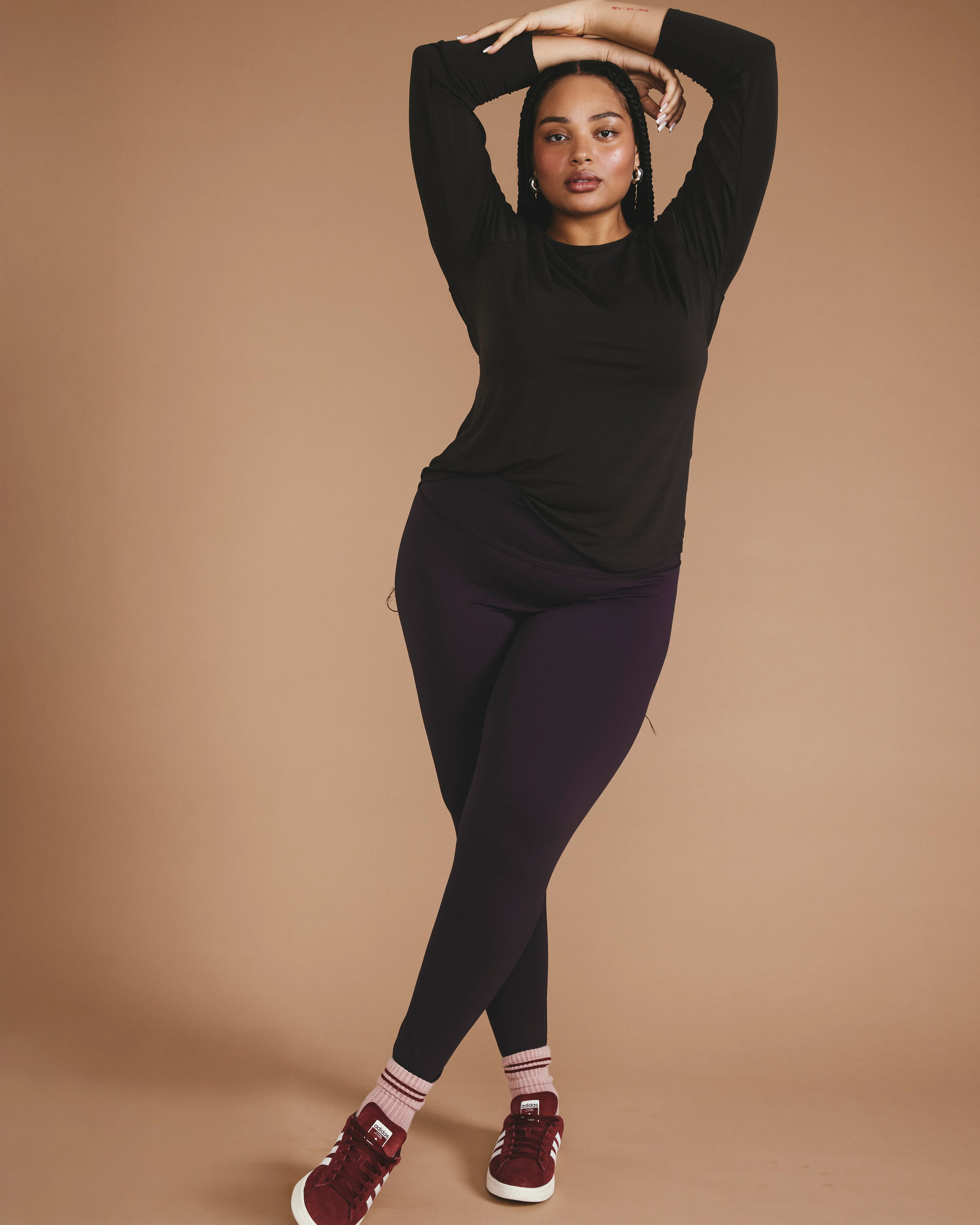 Next-to-Naked Legging - Purple Jewel