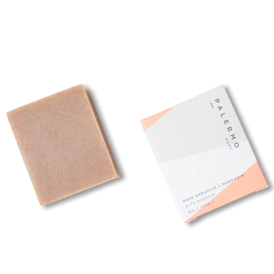 Palermo Body Rose Geranium + Mandarin Soap