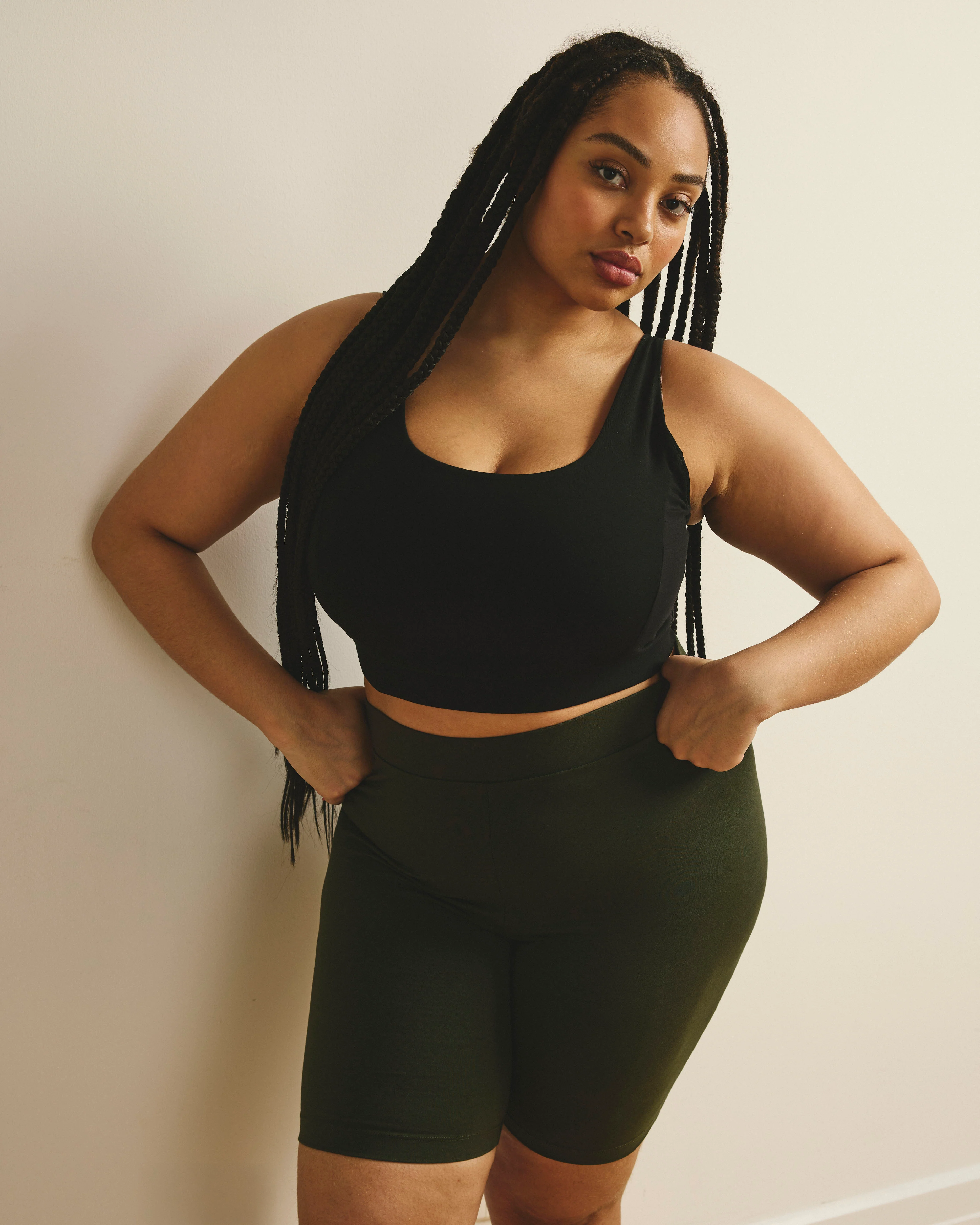 Roya Bike Shorts - Nori - Image 2