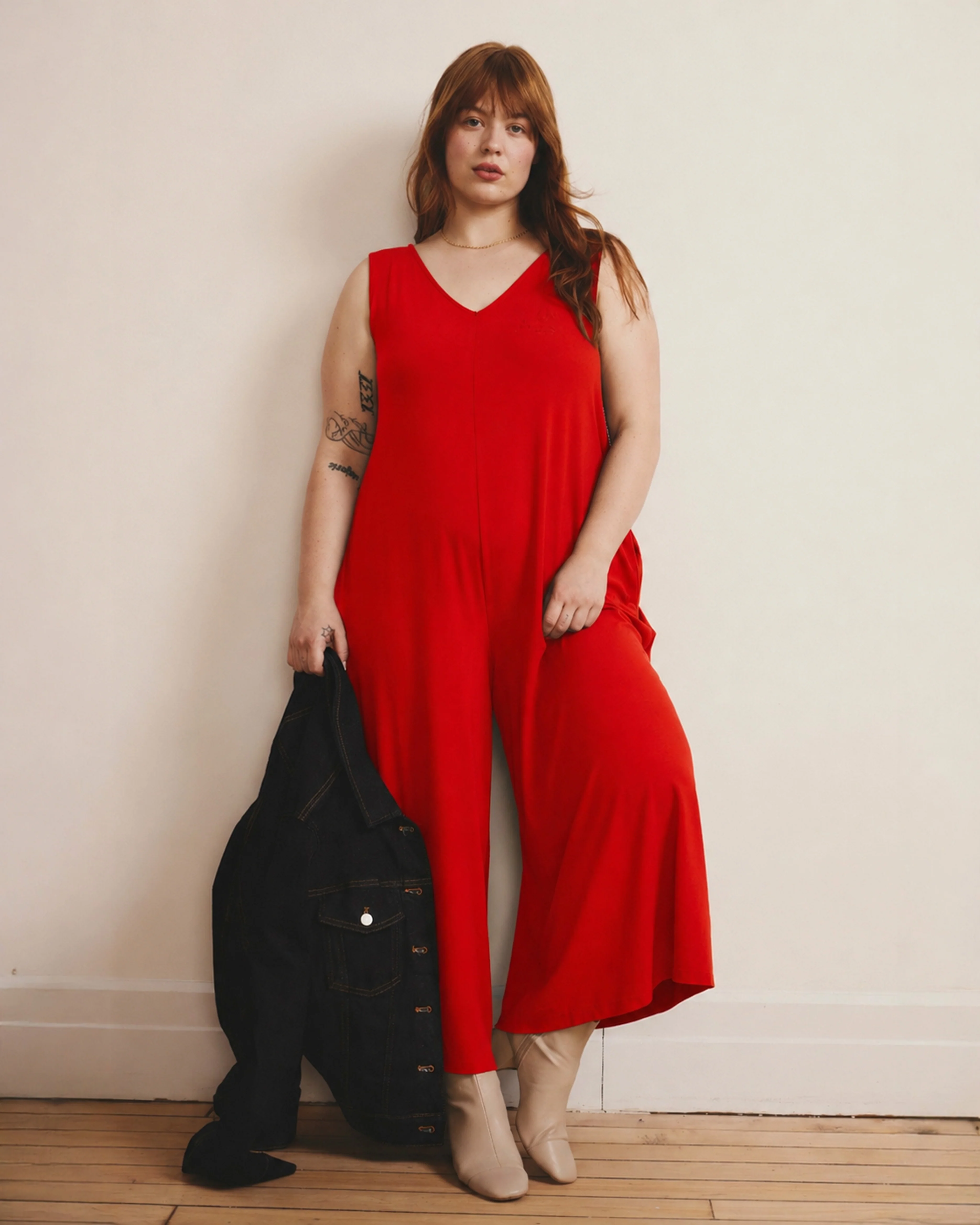 Sunny Divine Jersey Jumpsuit - Shoreline Sunset
