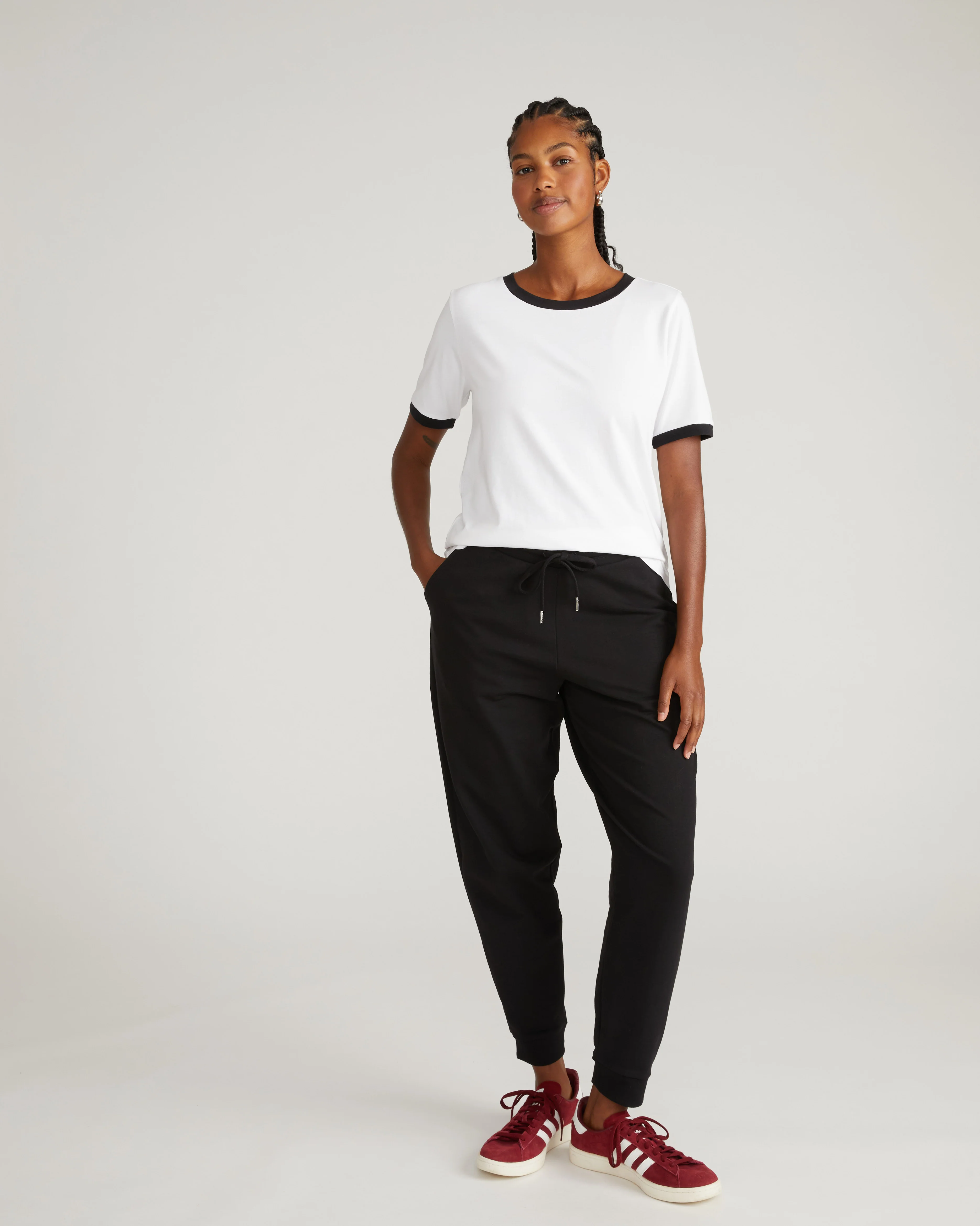 Tee Rex - White/Black Trim - Image 2