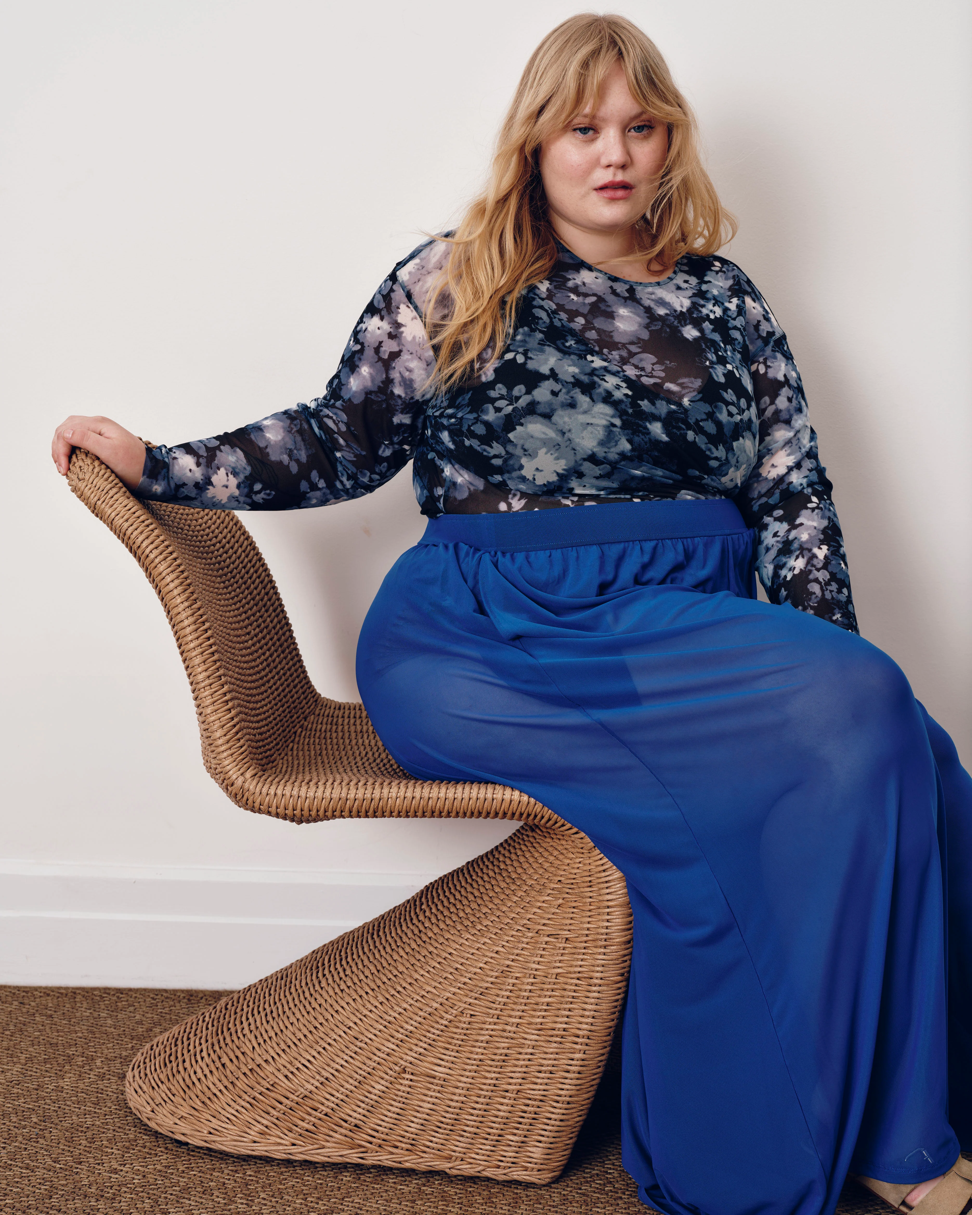 Thames Mesh Pants - Ultramarine
