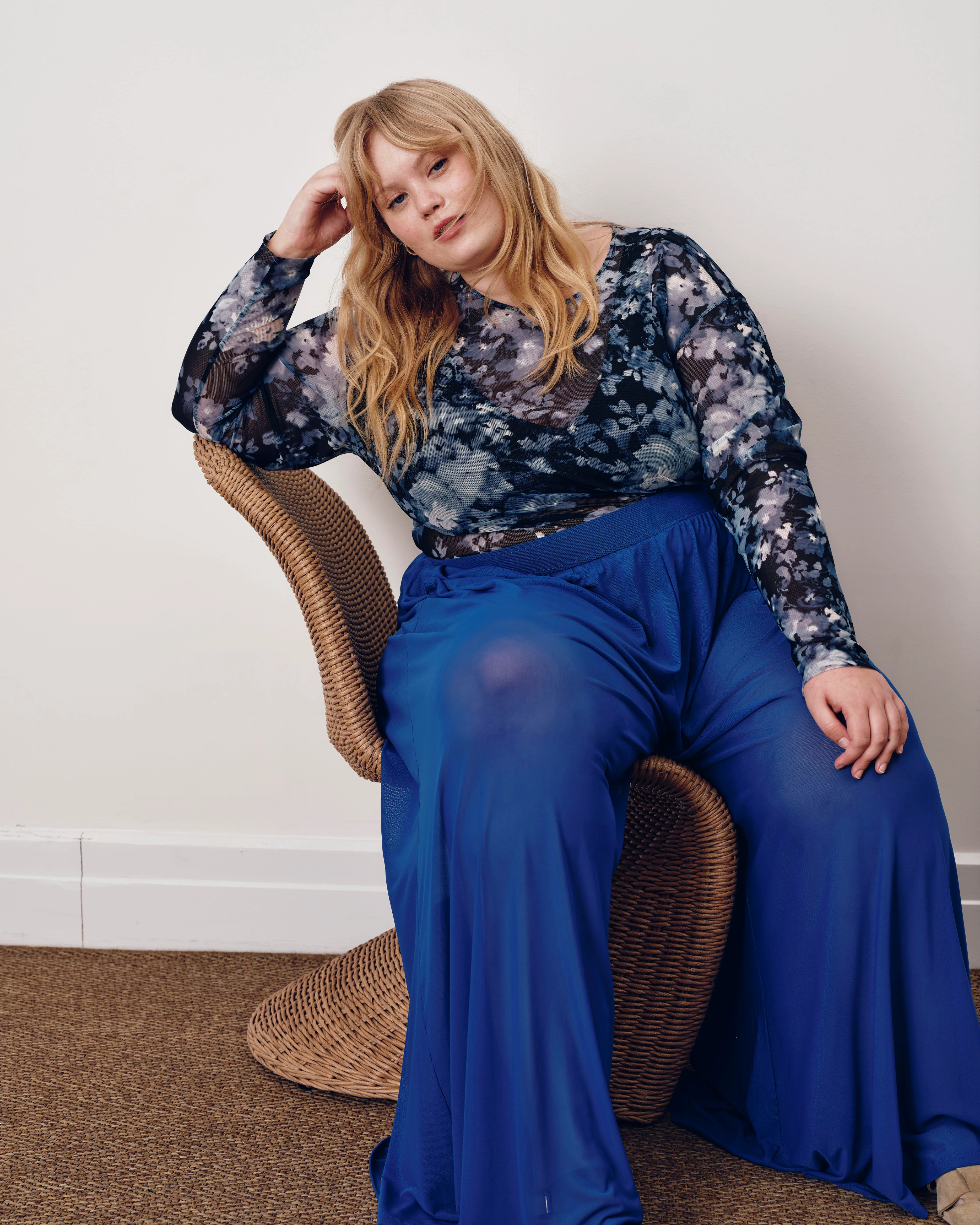 Thames Mesh Pants - Ultramarine - Image 2