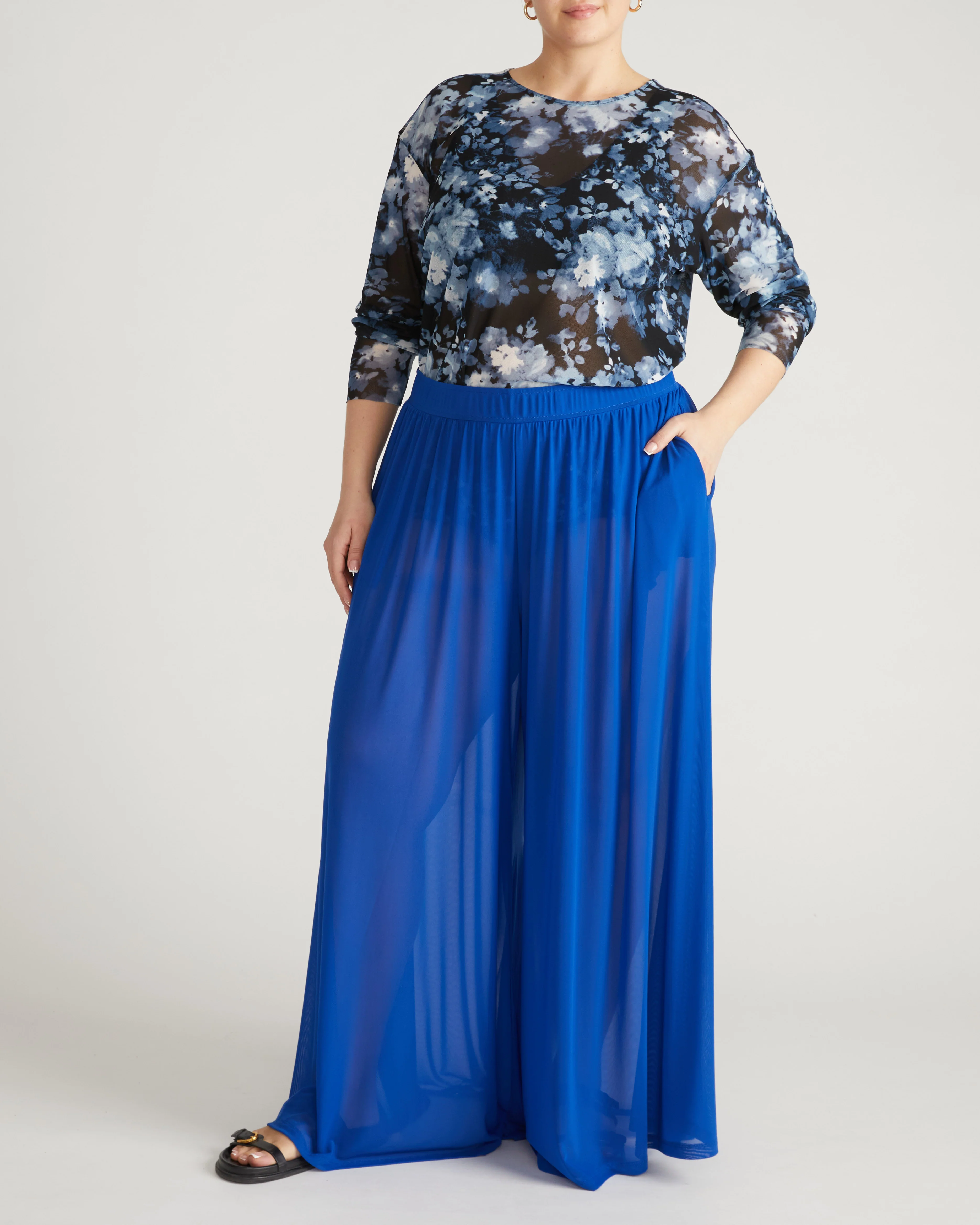 Thames Mesh Pants - Ultramarine - Image 3