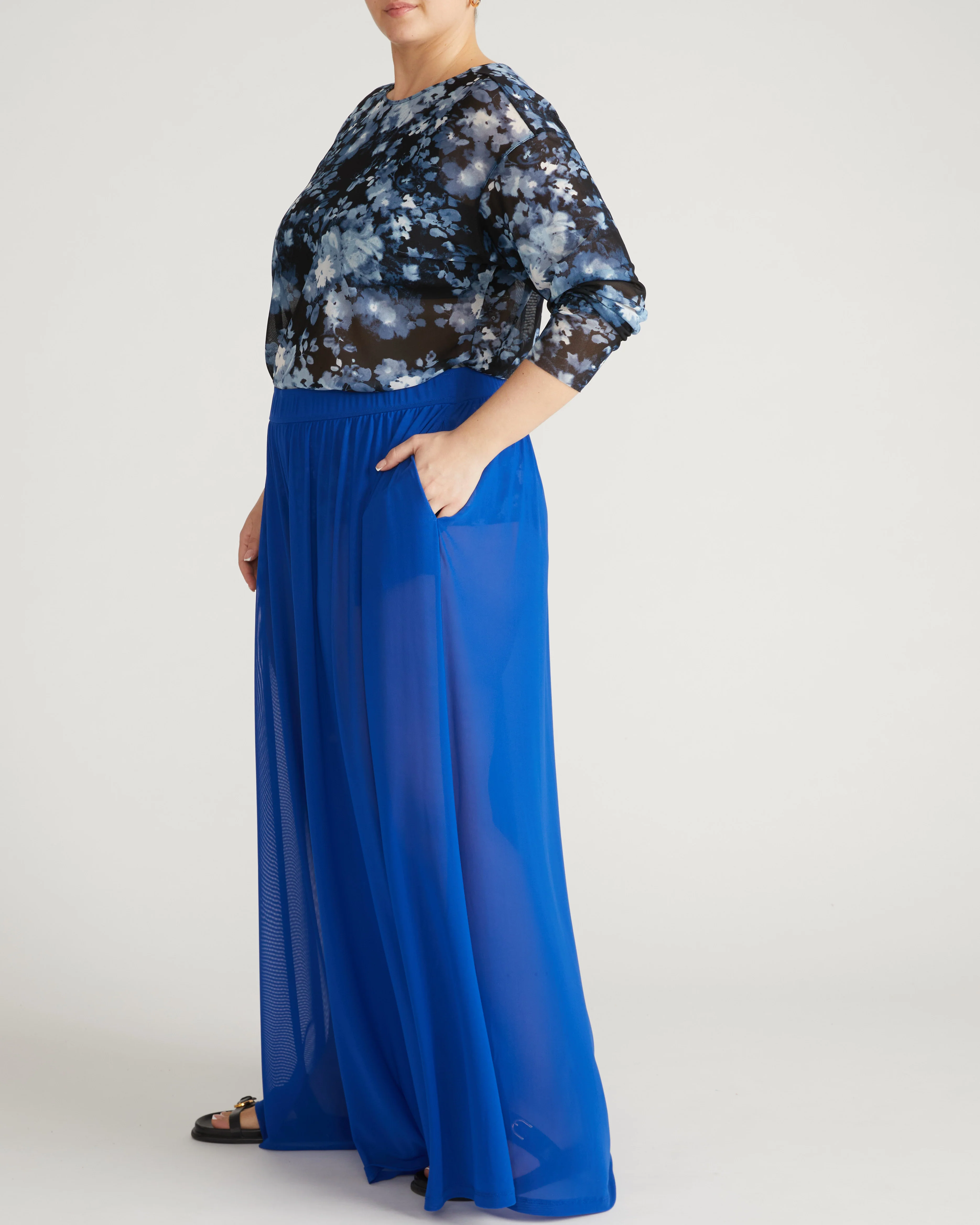Thames Mesh Pants - Ultramarine - Image 4